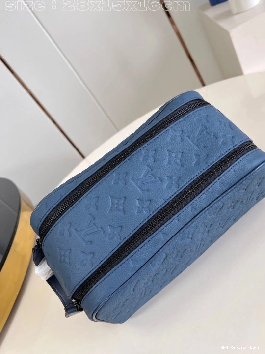 Aaa replica ru VUITTON LOUIS KIT LOCKER DOPP bag-23*13*12CM 0724